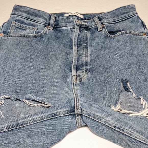 PacSun Distressed Ultra High Waisted Slim Fit Jeans - Picture 5 of 16